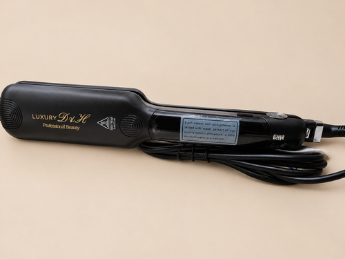 Black Steam Hair Straightener